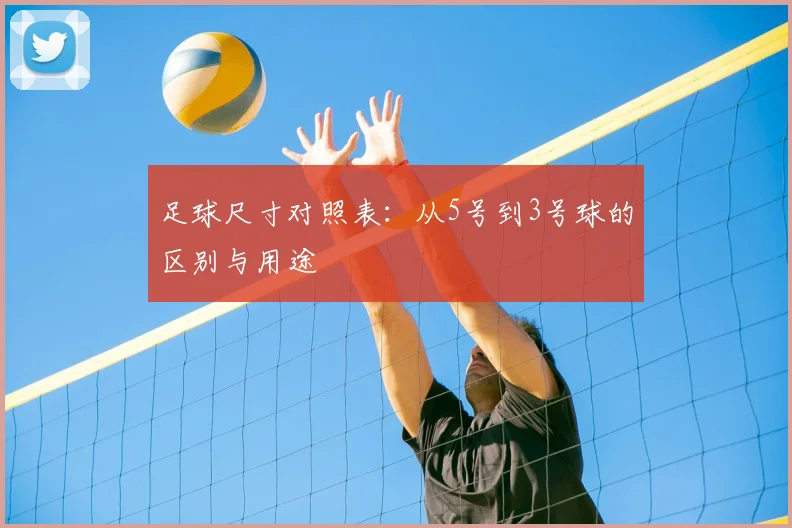 足球尺寸对照表:从5号到3号球的区别与用途